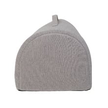 Linen Look Hooded Cat Bed